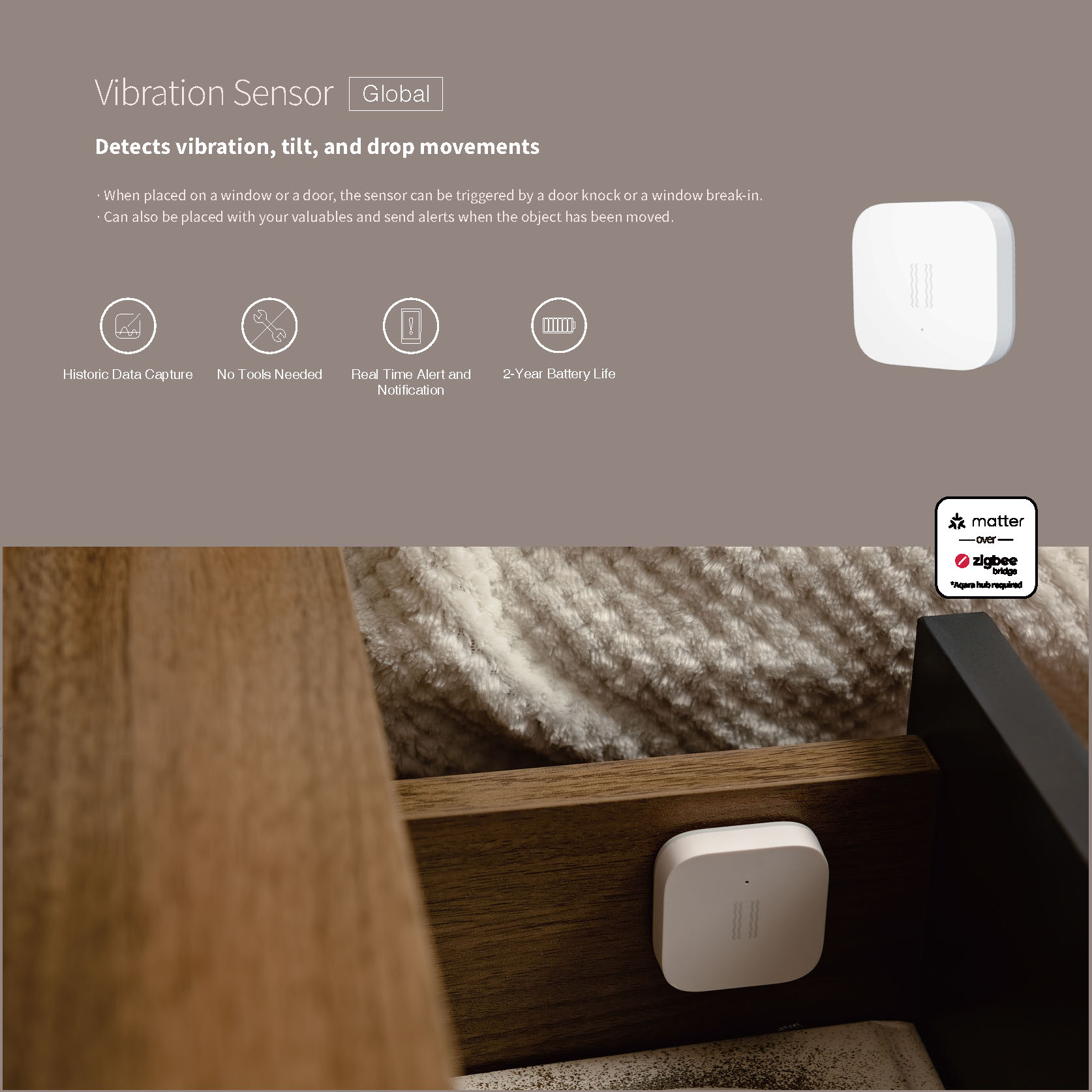 Aqara Vibration sensor Singapore